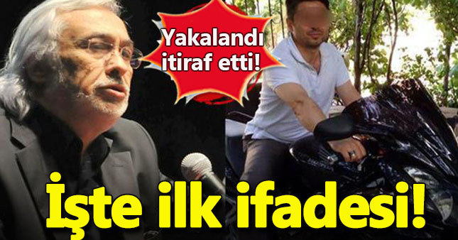 Müjdat Gezen Sanat Merkezini kundaklayan kişinin ilk ifadesi