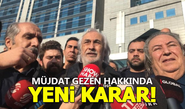 Müjdat Gezen'in adli kontrol şartı kaldırıldı