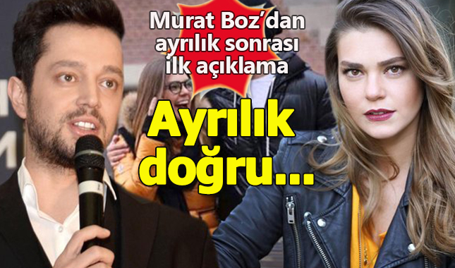 Murat Boz'dan Aslı Enver ile ayrılık açıklaması
