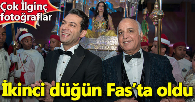 Murat Yıldırım Fas'ta ikinci düğününü yaptı