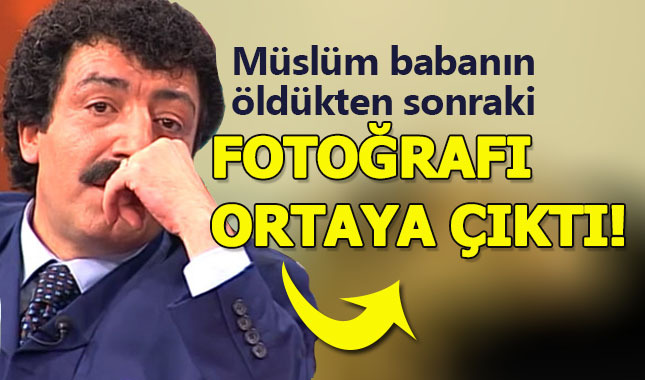 Müslüm Gürses'in öldükten sonraki fotoğrafı ortaya çıktı