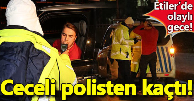 Mustafa Ceceli polis kontrolüne takıldı