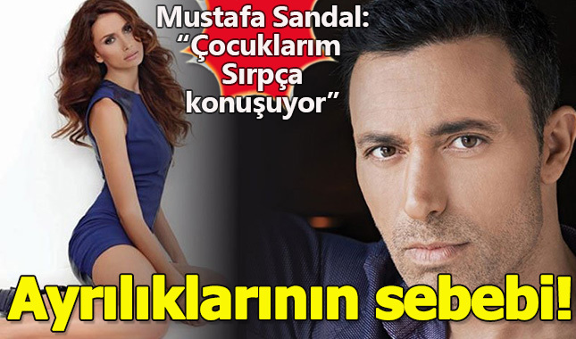 Mustafa Sandal-Emina Sandal evliliğini 'Milliyetçilik' bitirmiş!