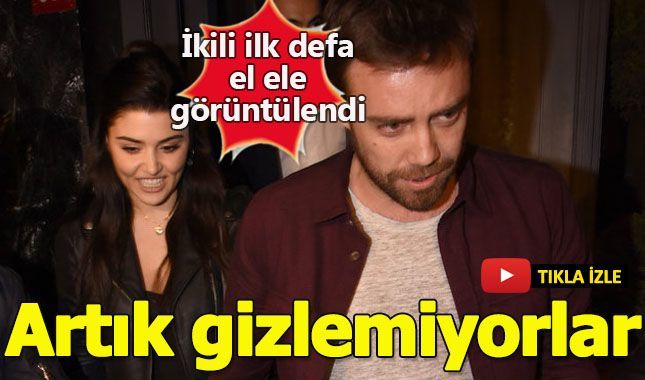 Mutlu çift artık aşklarını gizlemiyor