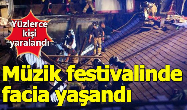 Müzik festivalinde facia 266 kişi yaralandı