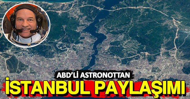 NASA İstanbul Boğazı'nın uzaydan çekilen görüntülerini yayınladı