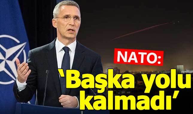 NATO: Suriye'de başka seçenek kalmadı