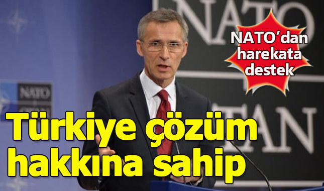 NATO'dan Afrin harekatına destek açıklaması