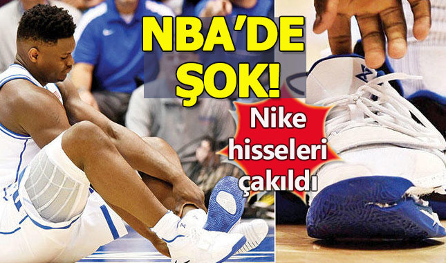 NBA'de Nike'ın hisselerini eriten sakatlık