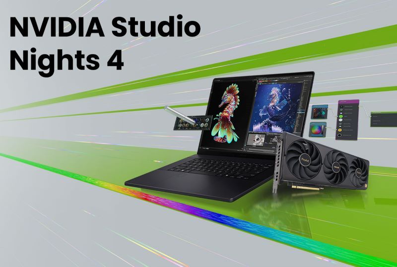 NVIDIA Studio Nights 4 etkinliği İstanbul'da sanat ile teknolojiyi buluşturacak