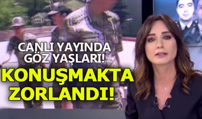 Nazlı Çelik canlı yayında göz yaşlarını tutamadı!