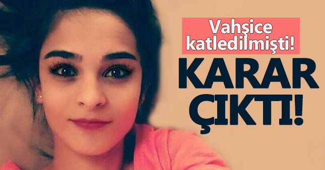 Necla Sağlam cinayetinde karar belli oldu