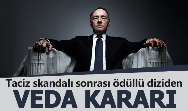 Netflix, Kevin Spacey'nin dizisini bitirdi