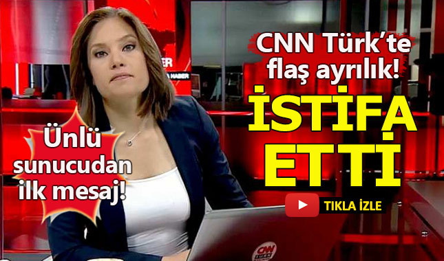 Nevşin Mengü CNN Türk'ten istifa etti - İşte ilk açıklaması