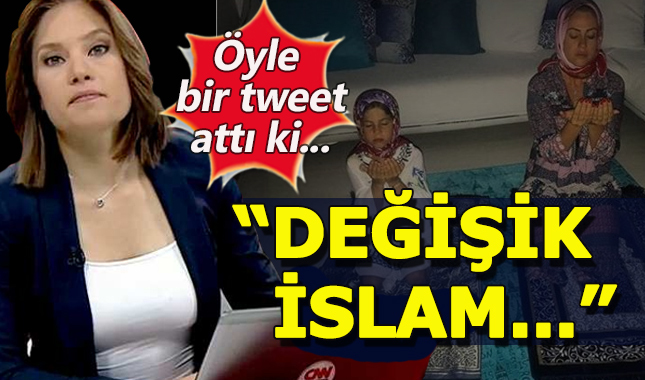 Nevşin Mengü'nün 'Namaz' tweeti sosyal medyayı salladı