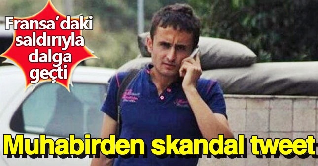 Nice'deki terör saldırısıyla alay eden muhabir işten atıldı