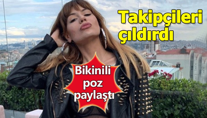 Nihal Candan bikinili pozuyla takipçilerini coşturdu