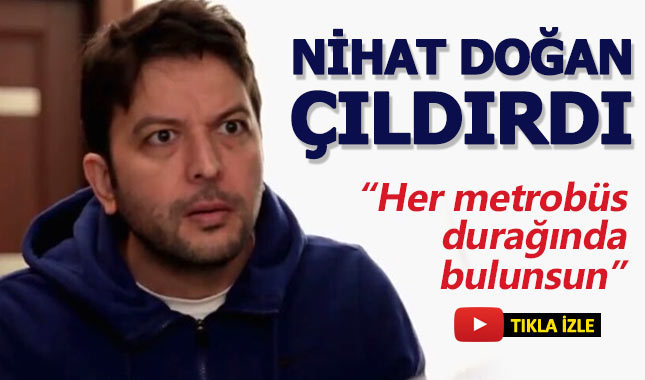 Nihat Doğan'ın "deodorant" isyanı