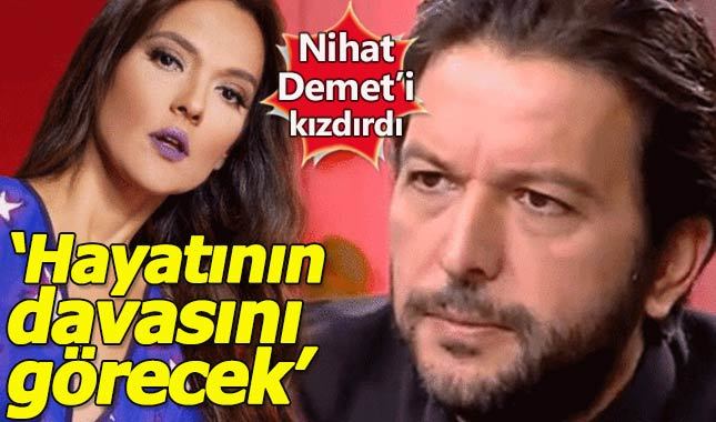 Nihat Doğan'ın sözleri Demet Akalın'ı çıldırttı