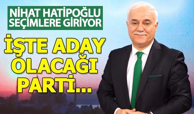 Nihat Hatipoğlu hangi partiden belediye başkanı adayı olacak?