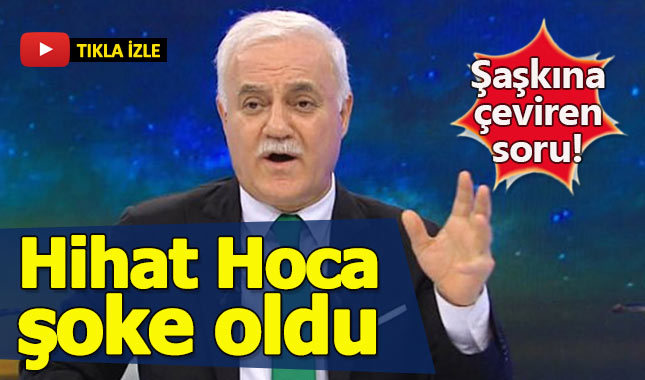Nihat Hatipoğlu'na ilginç soru