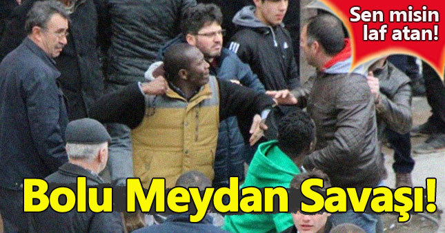 Nijeryallı öğrenciler Bolu'yu birbirine kattı