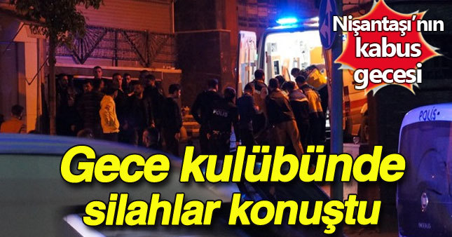 Nişantaşı'nda silahlı kavga!