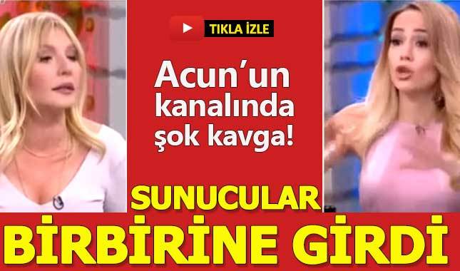 Nur Tuğba Algül ile Seda Akgül canlı yayında birbirine girdi