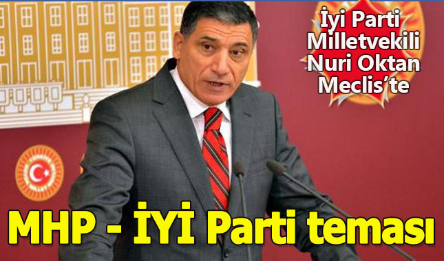 Nuri Okutan, İyi Parti adına Meclis'te ilk konuşan milletvekili oldu