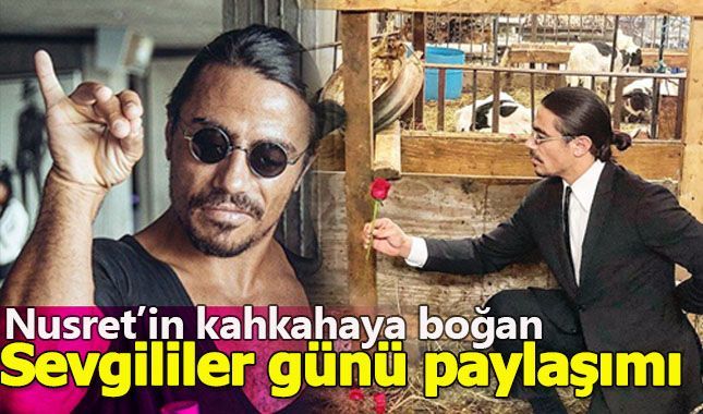 Nusret yine şov yaptı!