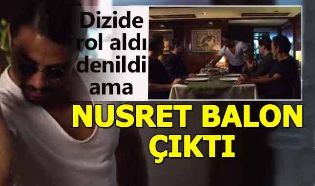 Nusret'in Narcos'ta rol alması tamamen balon çıktı!