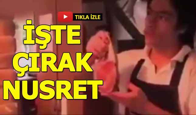 Nusret'in çıraklık dönemindeki video infial yarattı