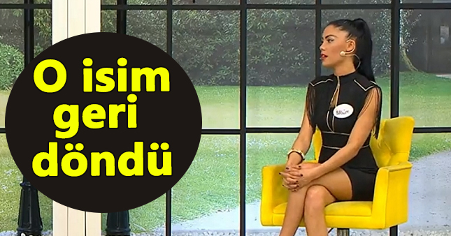 O isim izdivaça geri döndü