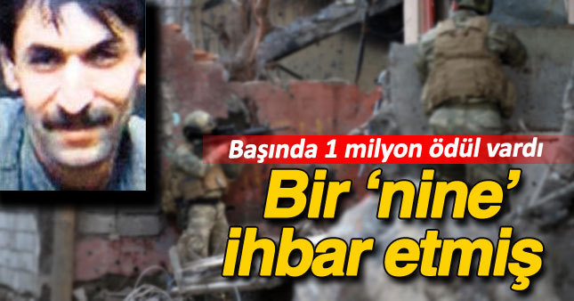 O teröristi bir nine şikayet etmiş 