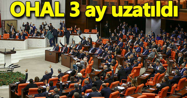 OHAL 2. kez uzatıldı