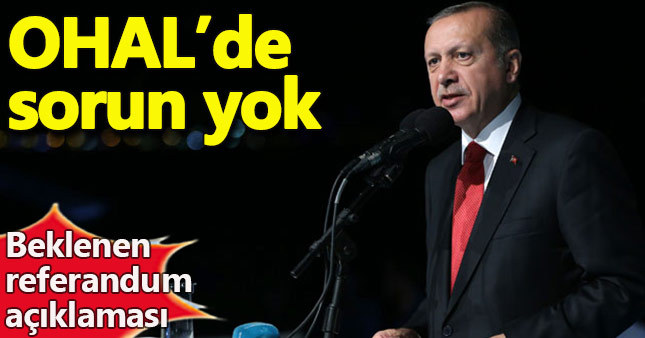 OHAL'de referanduma daha rahat gideriz