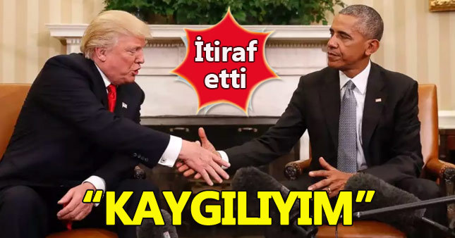Obama, Donald Trump'ın başkanlığından endişeli