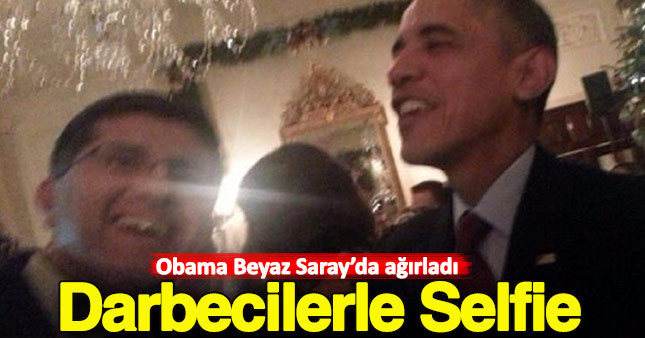 Obama darbecilerle selfie yaptı