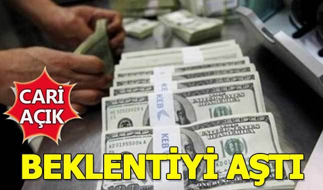 Ocak ayında cari açık beklentiyi aştı