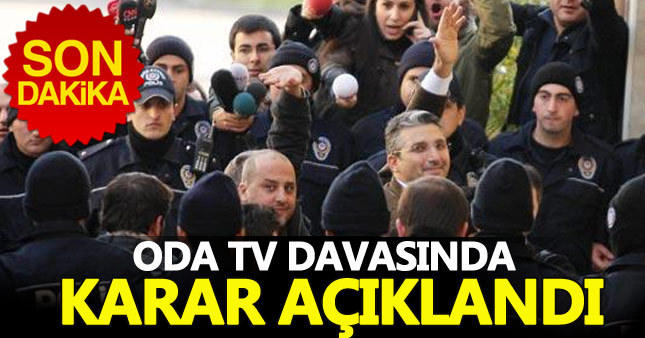 Oda TV davasında karar açıklandı