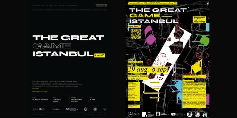 Ödüllü mimarlık eğitim modeli The Great Game İstanbul'a geliyor