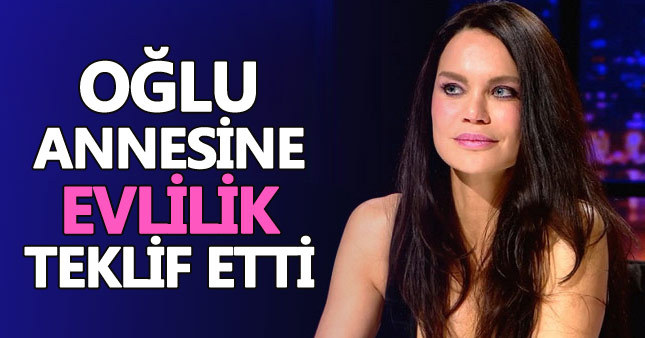 Oğlu annesine evlilik teklif etti