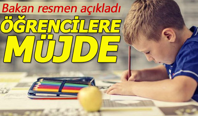 Öğrencilere müjde! Ev ödevi kalkıyor öğle yemekleri ücretsiz oluyor