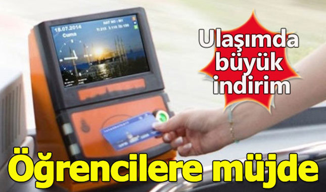 Öğrencilere müjde öğrenci kartı 40 tl oldu