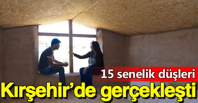 Öğretmen çiftin hayali gerçek oldu
