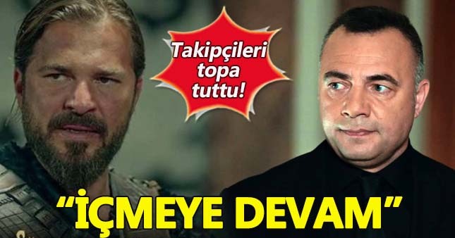 Oktay Kaynarca'dan "İçmeye Devam" paylaşımı