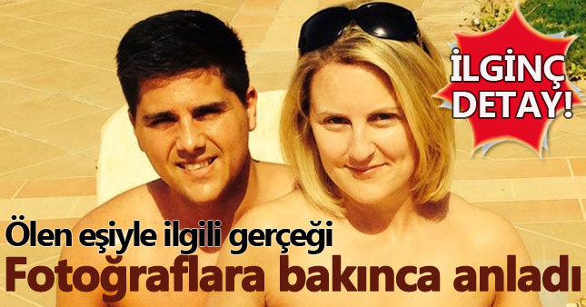 Ölen eşiyle ilgili gerçeği düğün fotoğraflarından fark etti