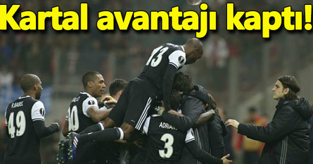 Olympiakos 1 - 1 Beşiktaş maç özeti ve golleri Aboubakar golü