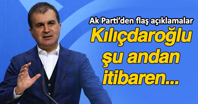 Ömer Çelik: Kılıçdaroğlu bir ahlaki problem olmanın ötesine geçmiştir