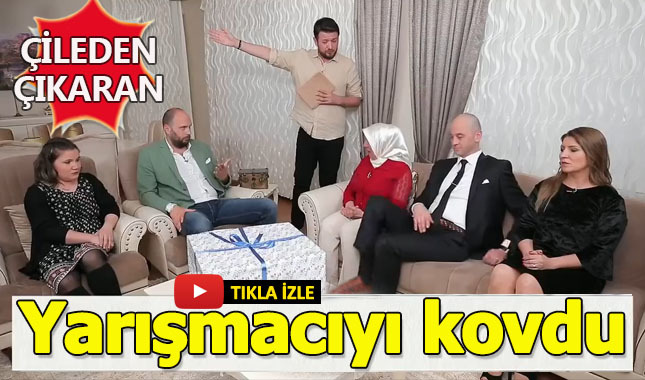 Onur Büyüktopçu, susmak bilmeyen yarışmacıyı kovdu!